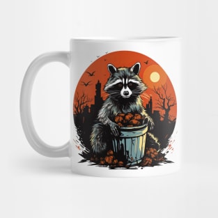 Trick or trash Raccoon Mug